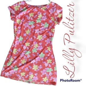 Lilly Pulitzer large flower power vintage garnichuri summer mini fun floral